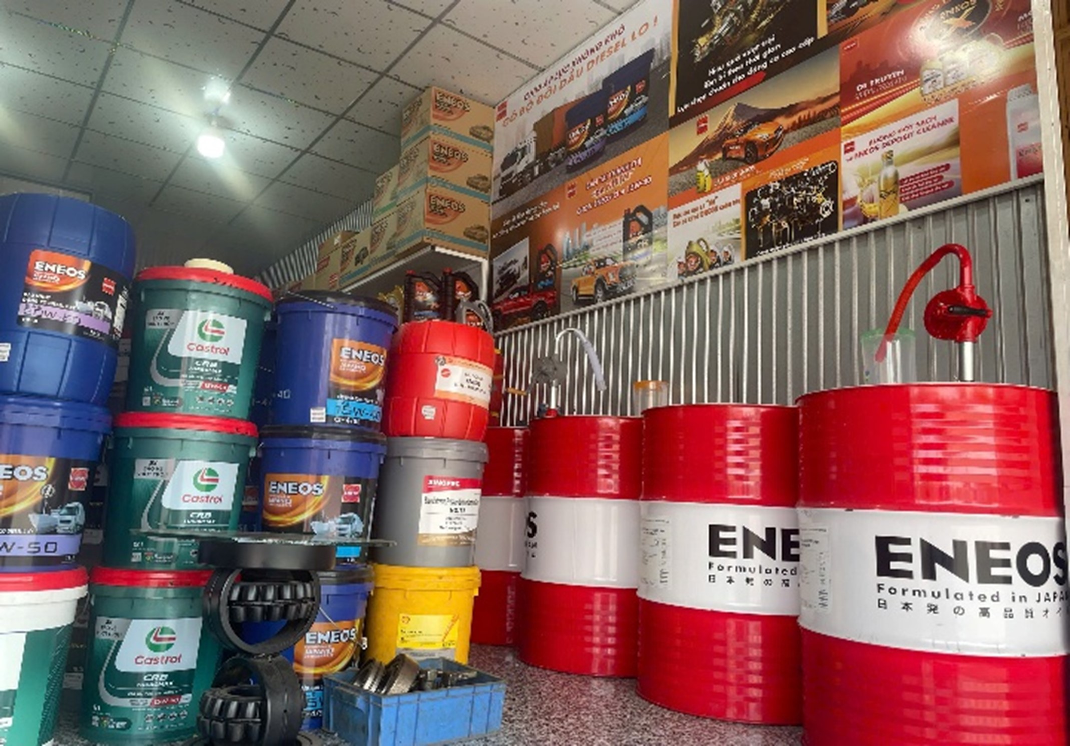 Dầu mỡ ENEOS - Giải pháp bôi trơn công nghiệp