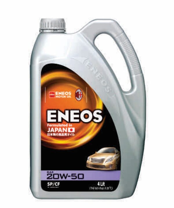 Dầu nhớt động cơ ô tô 4 kỳ ENEOS SP/CF SAE 20W50 4L