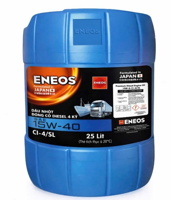 Dầu nhớt động cơ ENEOS SAE CI-4 15W40 25L